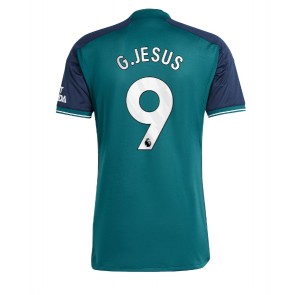 Arsenal Gabriel Jesus #9 Koszulka Trzecich 2023-24 Krótki Rękaw